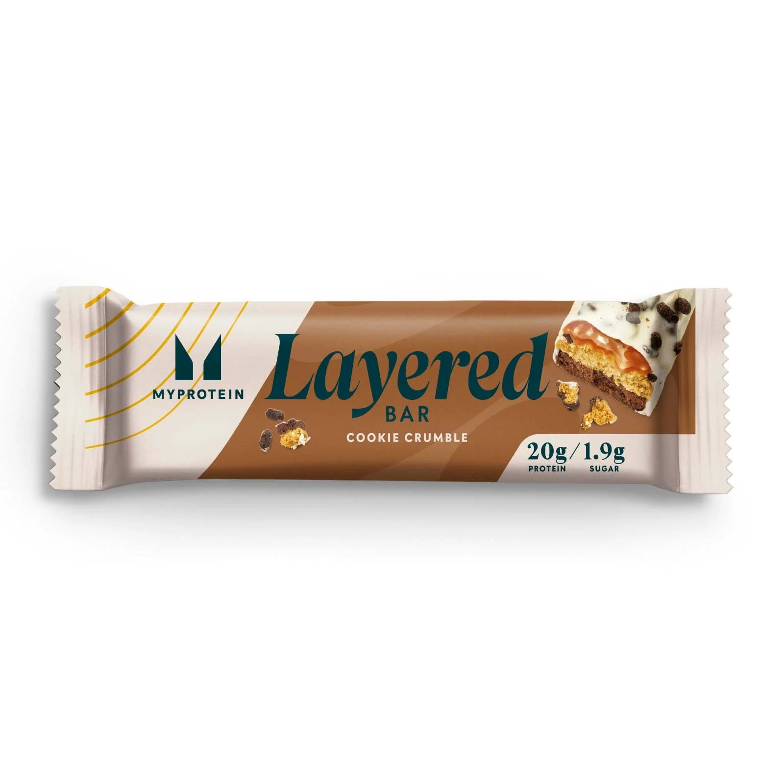 Šestivrstvá Proteinová Tyčinka (Vzorek) - Cookie Crumble Obrázek 1