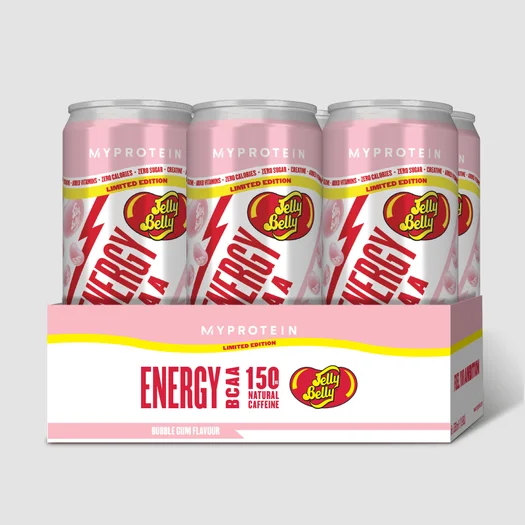 BCAA Energy Drink - 6 x 330ml - Bubble Gum