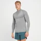 MP Pánský Tempo Seamless 1/4 Zip – Šedý