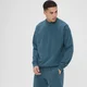 MP Pánská Adapt Crew Neck Mikina – Kouřově Modrá