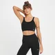 MP Dámská Tempo Tonal Seamless Sportovní Podprsenka – Černá