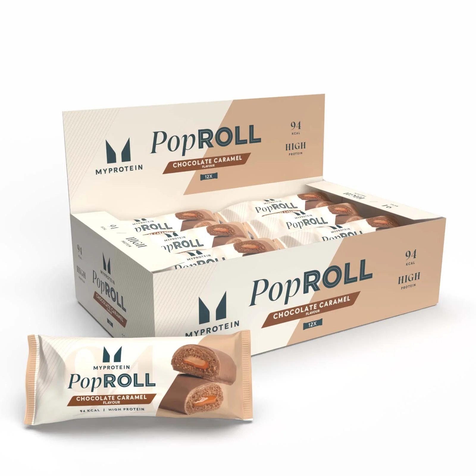 Tyčinky Pop Roll - 12 x 27g - Čokoláda a Karamel Obrázek 1