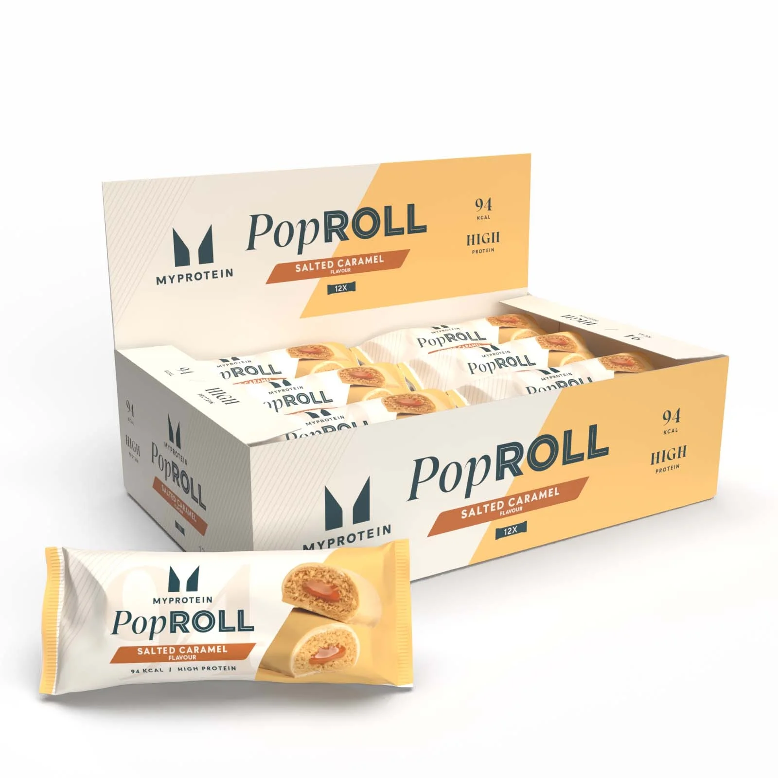 Tyčinky Pop Roll - 12 x 27g - Slaný Karamel Obrázek 1