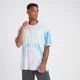 MP Crayola Tie Dye Oversized Tričko – Bílé/Barevné