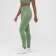 MP Dámské Washed Seamless Legíny – Seprané Nefritové