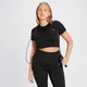 MP Dámský Tempo Rib Seamless Crop Top – Černý