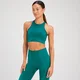 MP Dámská Tempo Illusion Seamless Sportovní Podprsenka – Nefritově Zelená