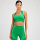 MP Dámská Tempo Ultra Seamless Sportovní Podprsenka – Zářivě Zelená