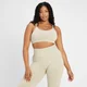 MP Dámské Rest Day Seamless Cross Back Sportovní Podprsenka – Šedé Plátno