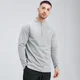 MP Pánský Tempo 1/4 Zip – Šedý Melír