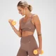 MP x Tatiana Seamless Sportovní Podprsenka – Oříšková