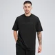MP Pánské Rest Day Oversized Tričko – Černé