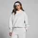 MP Dámská Basics Oversized Mikina s Kapucí – Světle Šedý Melír