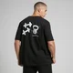 MP Pánské Tempo Graphic Oversized Tričko – Černé