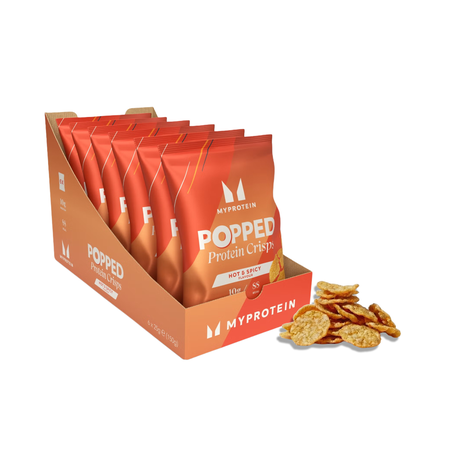 Pufované proteinové chipsy - Hot & Spicy