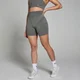 MP Dámské Tempo Ultra Geometric Seamless Krátké Šortky – Tmavošedé