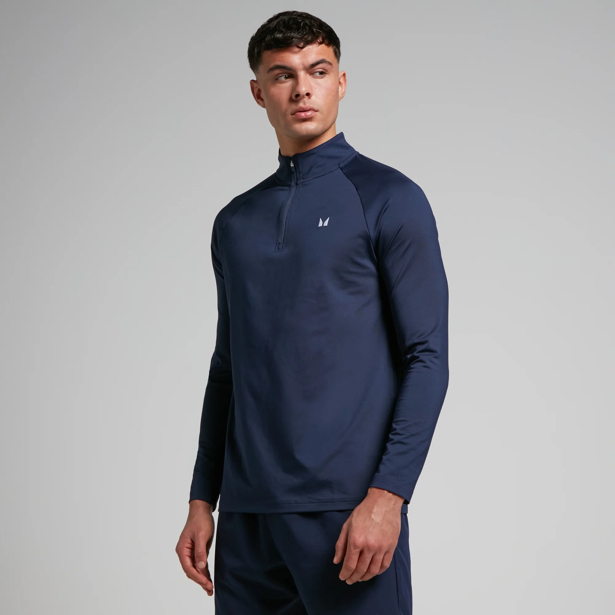 MP Pánský Training 1/4 Zip – Námořnický Modrý - XXS Obrázek 1