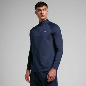 MP Pánský Training 1/4 Zip – Námořnický Modrý - Size XXS