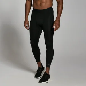 MP Pánské Training Base Layer 3/4 Legíny – Černé - Size S