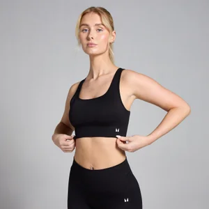 MP Dámská Shape Seamless Sportovní Podprsenka – Černá - Size XXS