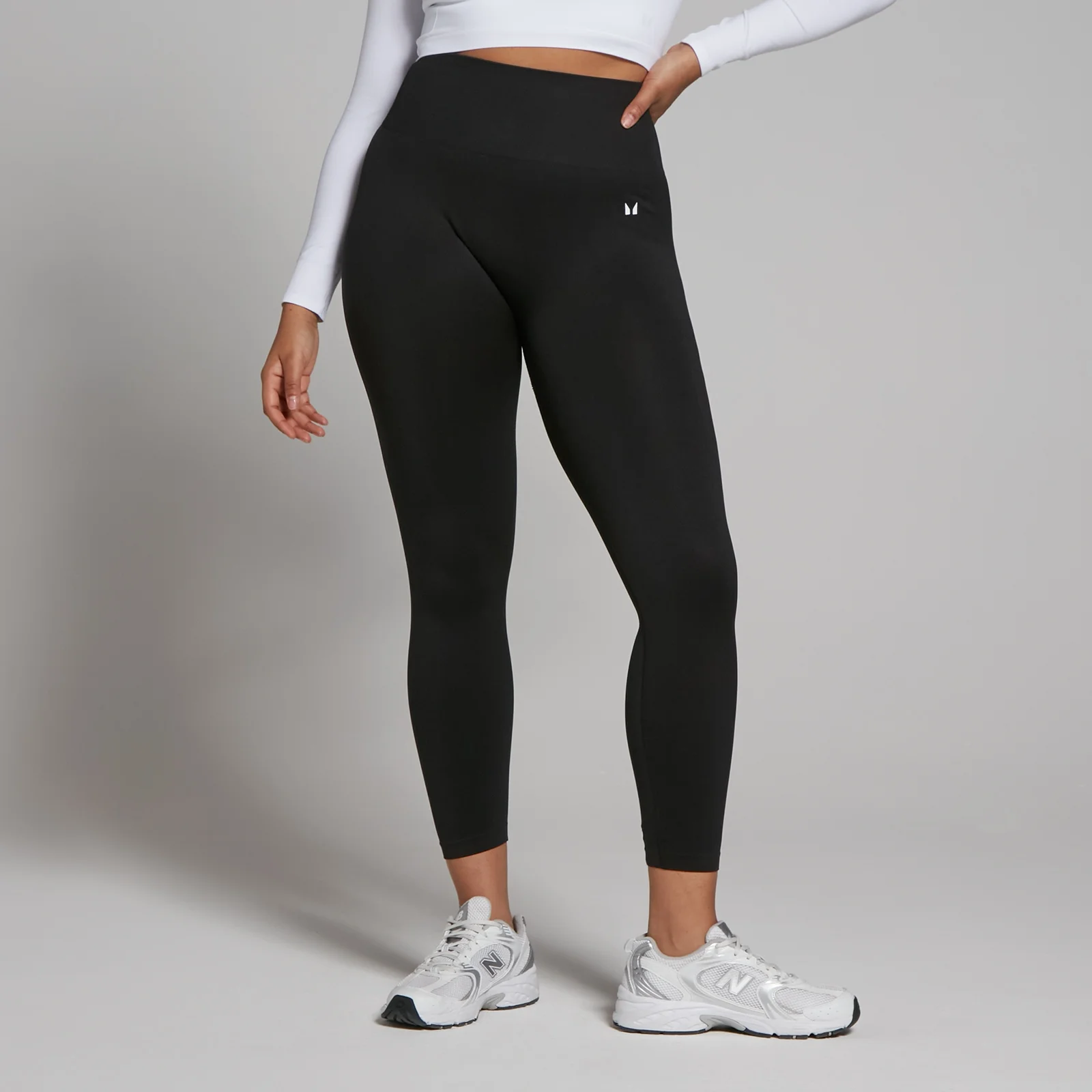 MP Dámské Shape Seamless 7/8 Legíny – Černé - M Obrázek 1