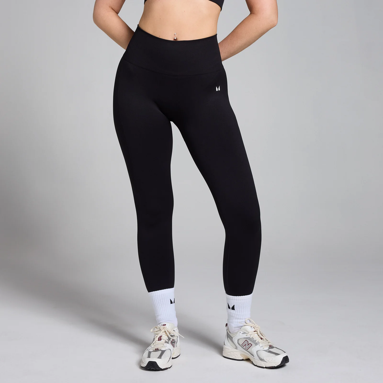 MP Dámské Shape Seamless Legíny – Černé - XXS Obrázek 1