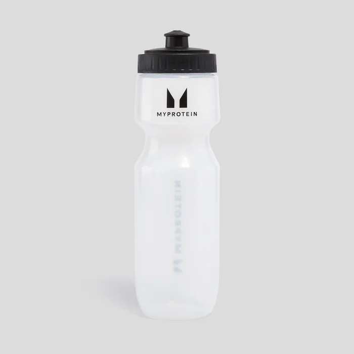 Myprotein Sportovní Láhev na Vodu – Čirá/Černá