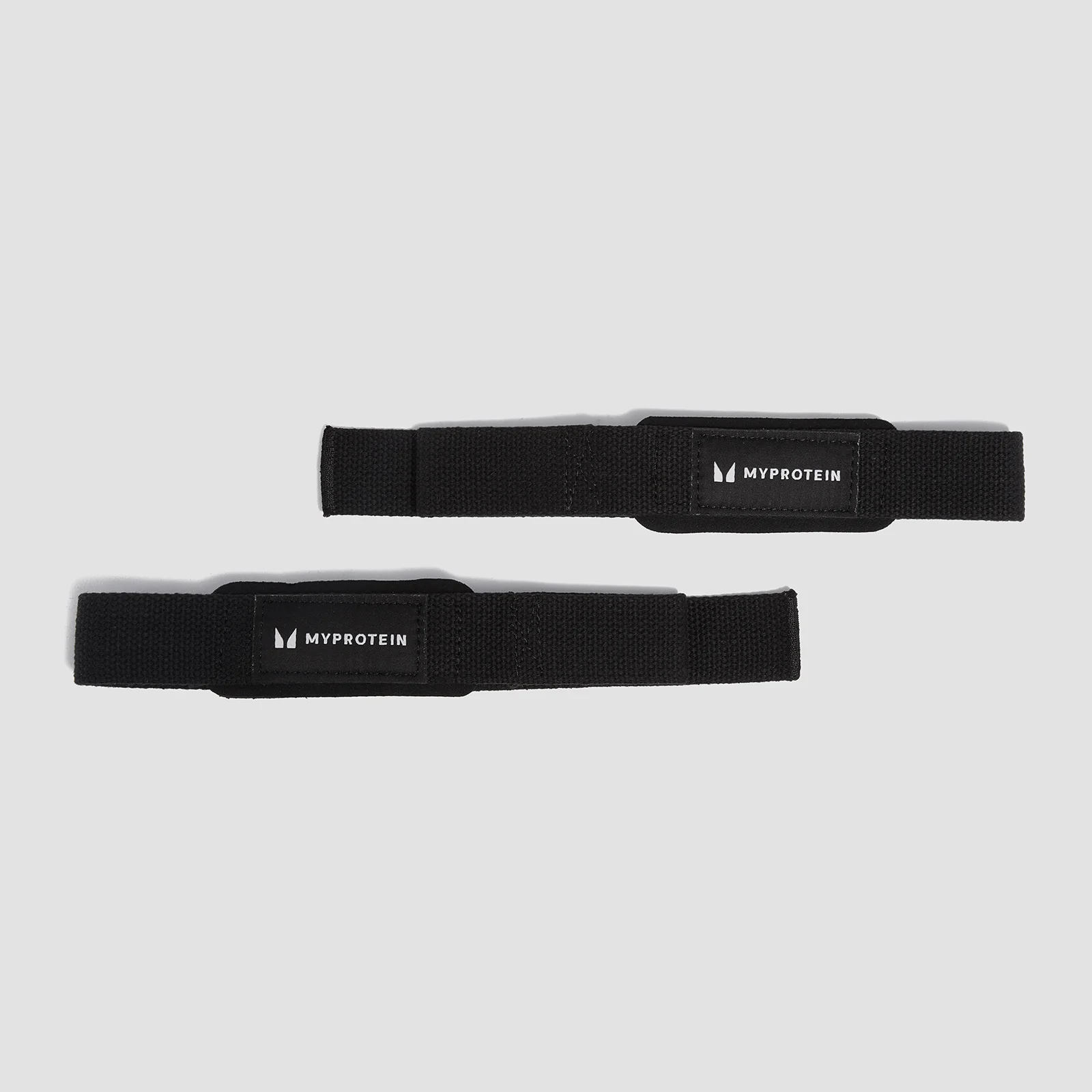 Myprotein Polstrované Popruhy na Vzpírání – Černé Obrázek 1
