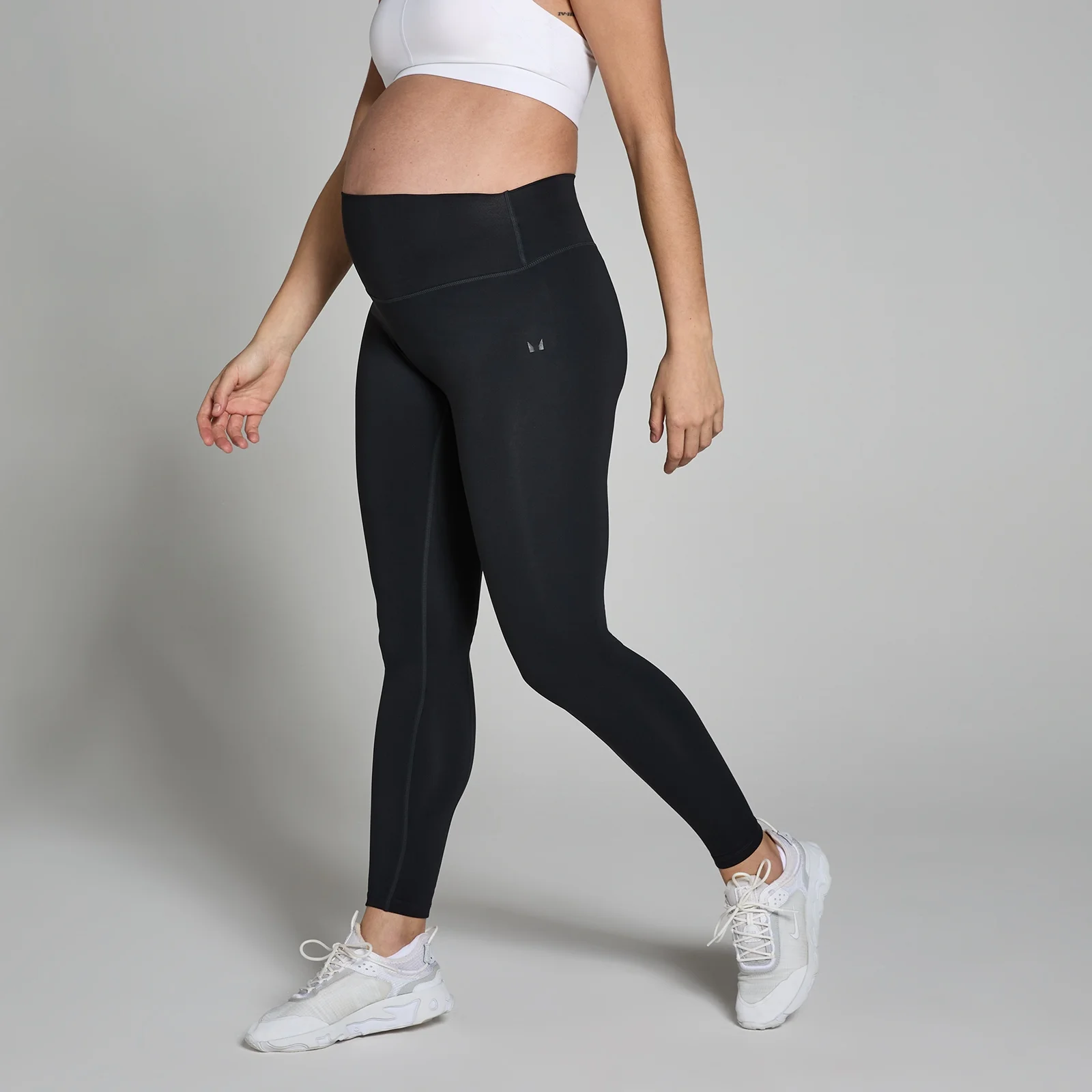 MP Dámské Těhotenské Mid Rise Legíny – Černé - XS Obrázek 1