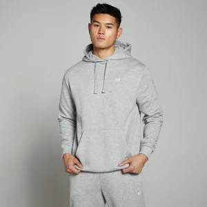 MP Pánská Rest Day Mikina s Kapucí – Šedý Melír - Size M