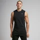 MP Pánský Rest Day Drop Armhole Top Bez Rukávů – Černý