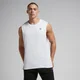 MP Pánský Rest Day Drop Armhole Top Bez Rukávů – Bílý