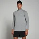 MP Pánský Performance 1/4 Zip – Chromový Melír