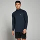MP Pánský Performance 1/4 Zip – Námořnický Modrý Melír