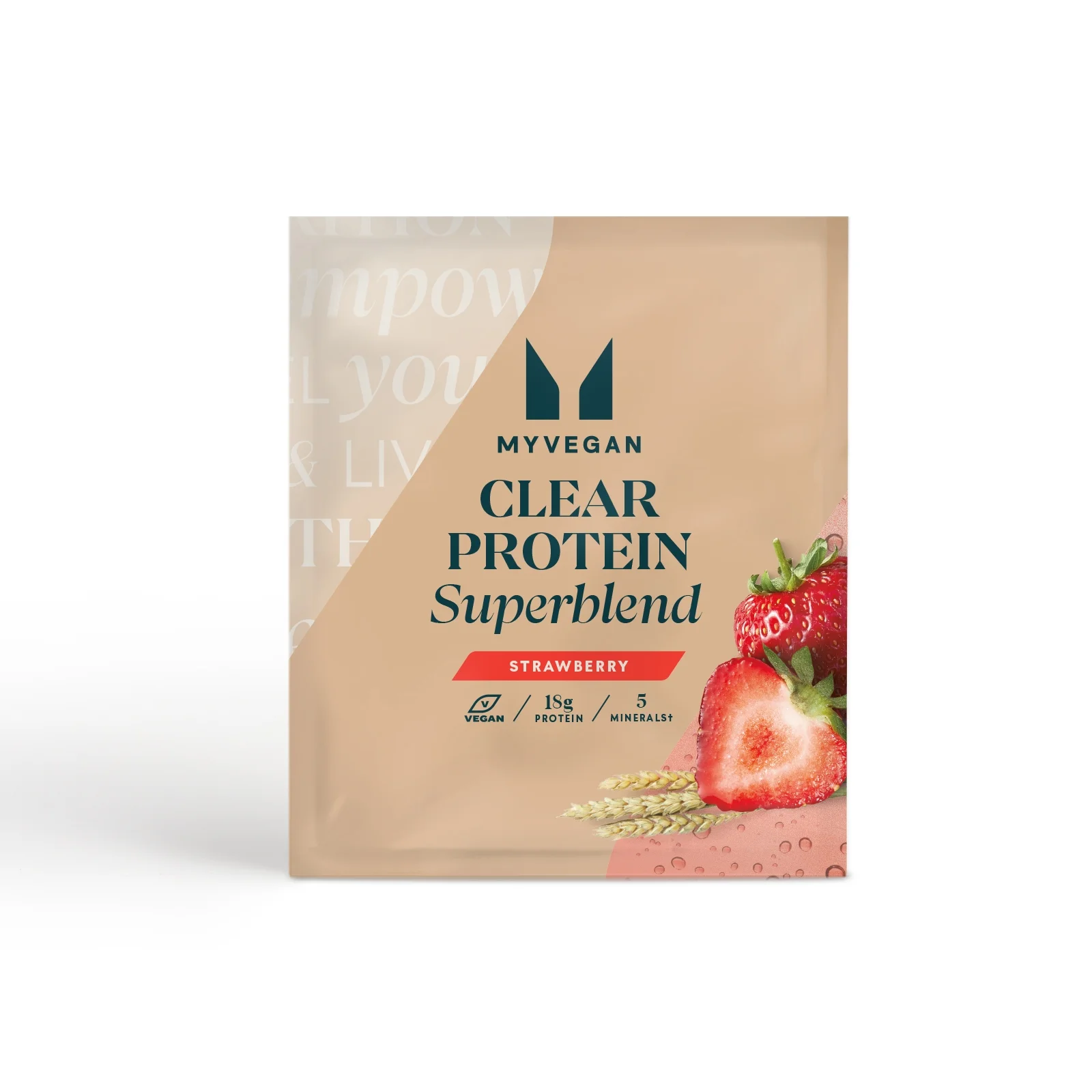 Myvegan Clear Protein Superblend (Sample) - 1servings - Jahoda Obrázek 1
