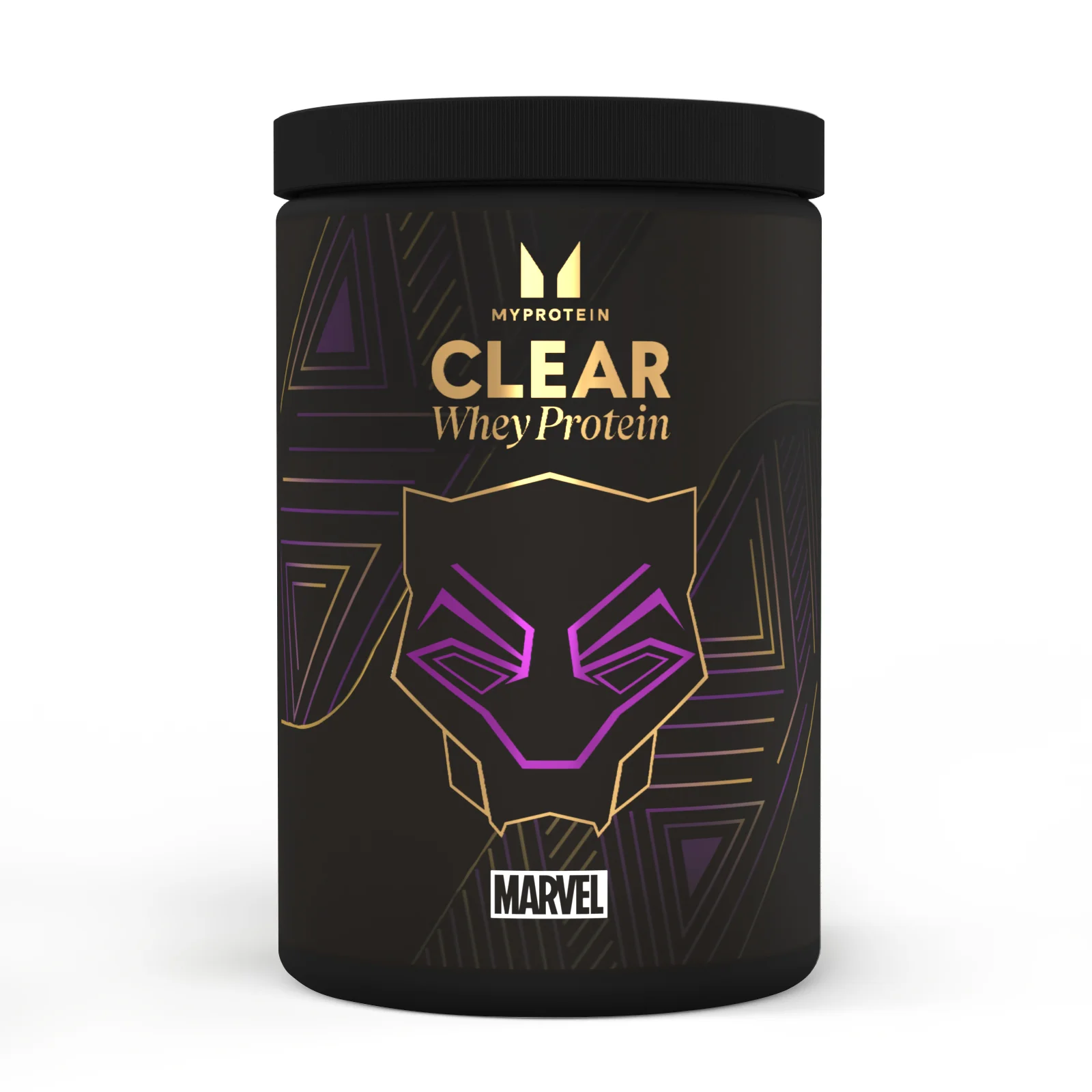 Clear Whey Protein – MARVEL - 20Porcí - Black Panther - Blue Raspberry Obrázek 1