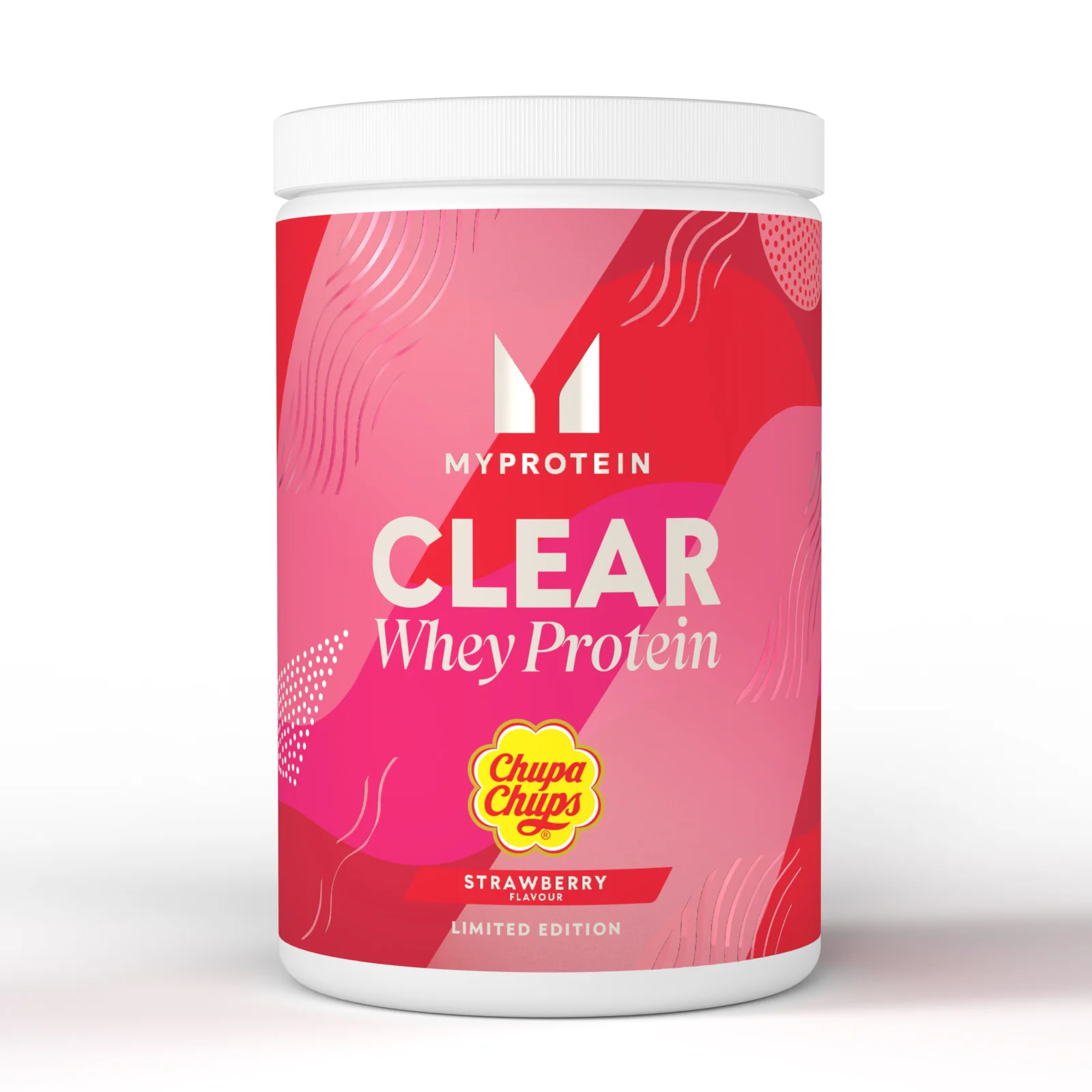 Clear Whey – Chupa Chups® jahodová příchuť - 20Porcí - Jahoda Obrázek 1