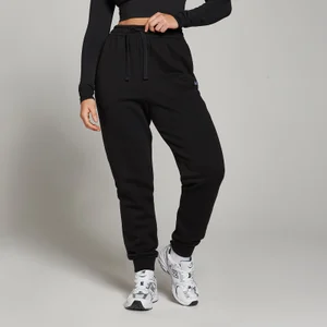MP Dámské Basics Regular Fit Tepláky – Černé - Size M