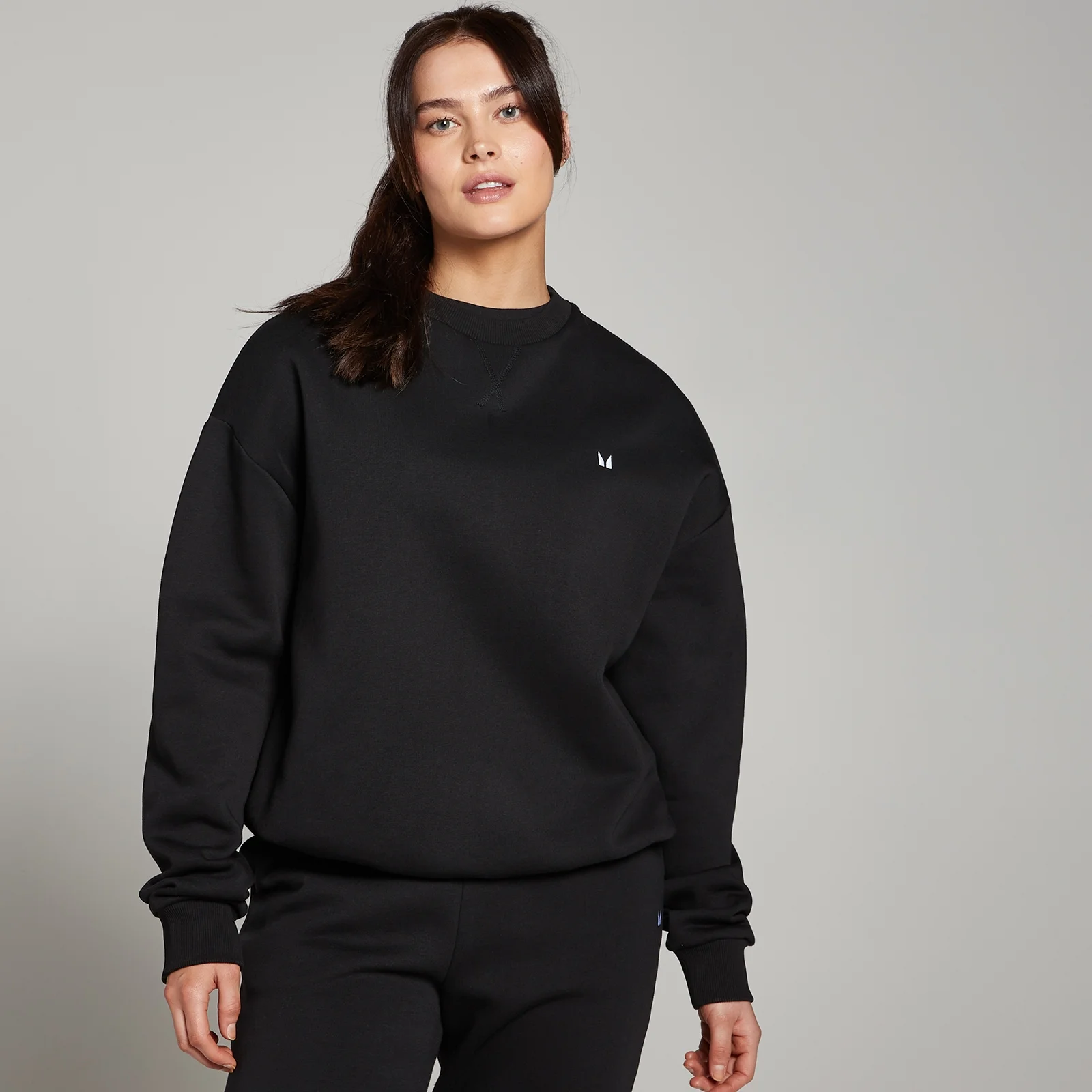 MP Dámská Basics Oversized Mikina – Černá - M Obrázek 1