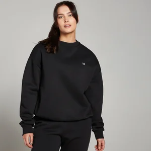 MP Dámská Basics Oversized Mikina – Černá - Size M