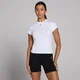 MP Dámské Basics Body Fit Tričko s Krátkým Rukávem – Bílé