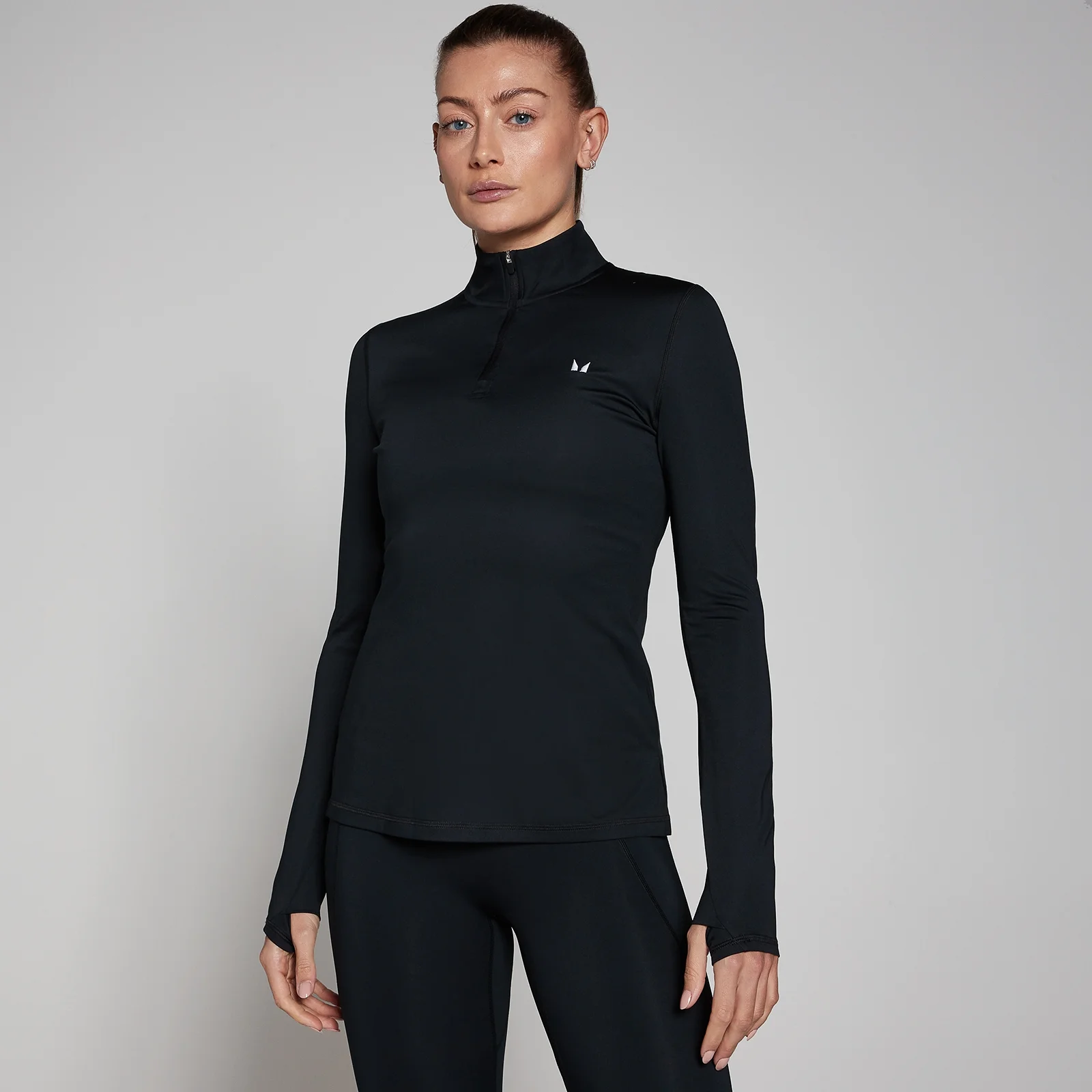 MP Dámský Training 1/4 Zip − Černý - M Obrázek 1