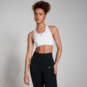 MP Dámská Training Racerback Sportovní Podprsenka – Bílá - Size XXS