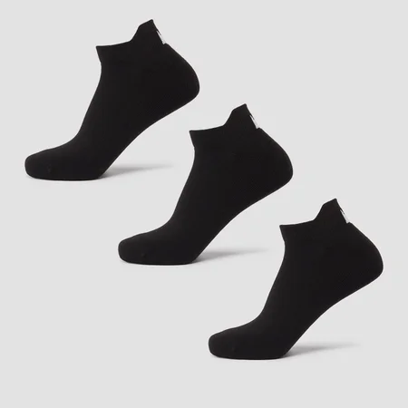 MP Unisex Trainer Ponožky (3 balení) – Černé