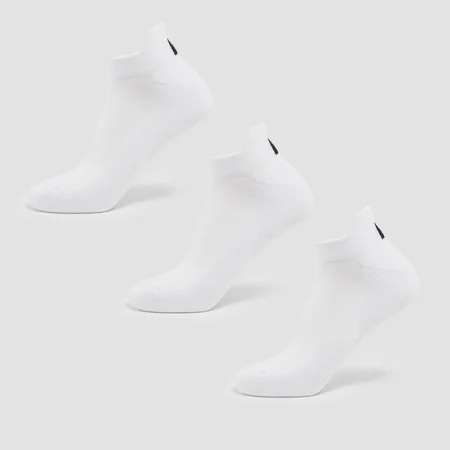 MP Unisex Trainer Ponožky (3 balení) Bílé