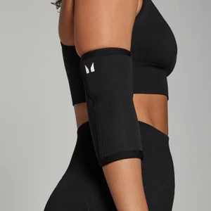 MP Unisex Tréninkové Loketní Návleky – Černé - Size XS