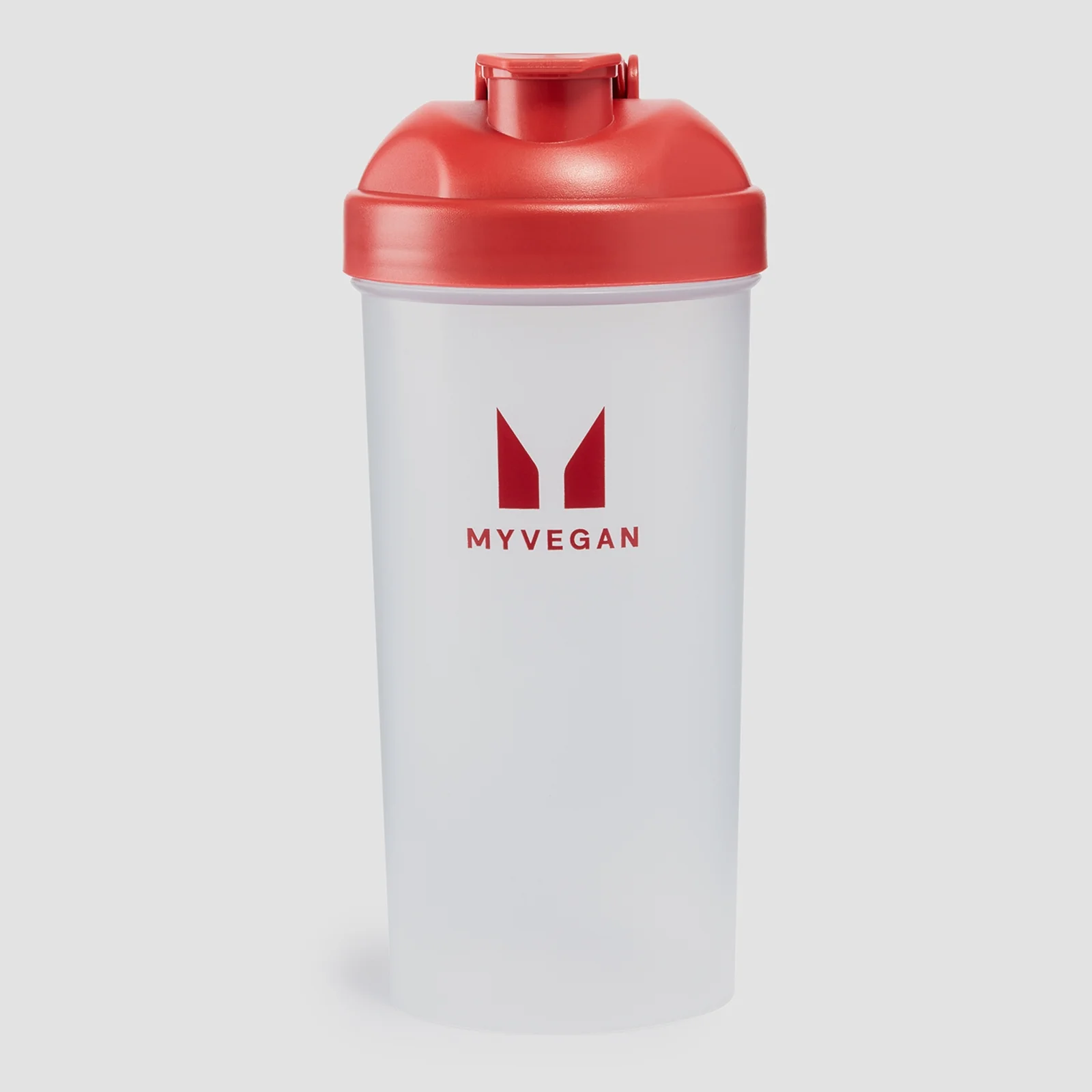 Myvegan Plastic Shaker Bottle - Burgundy - 600ml Obrázek 1