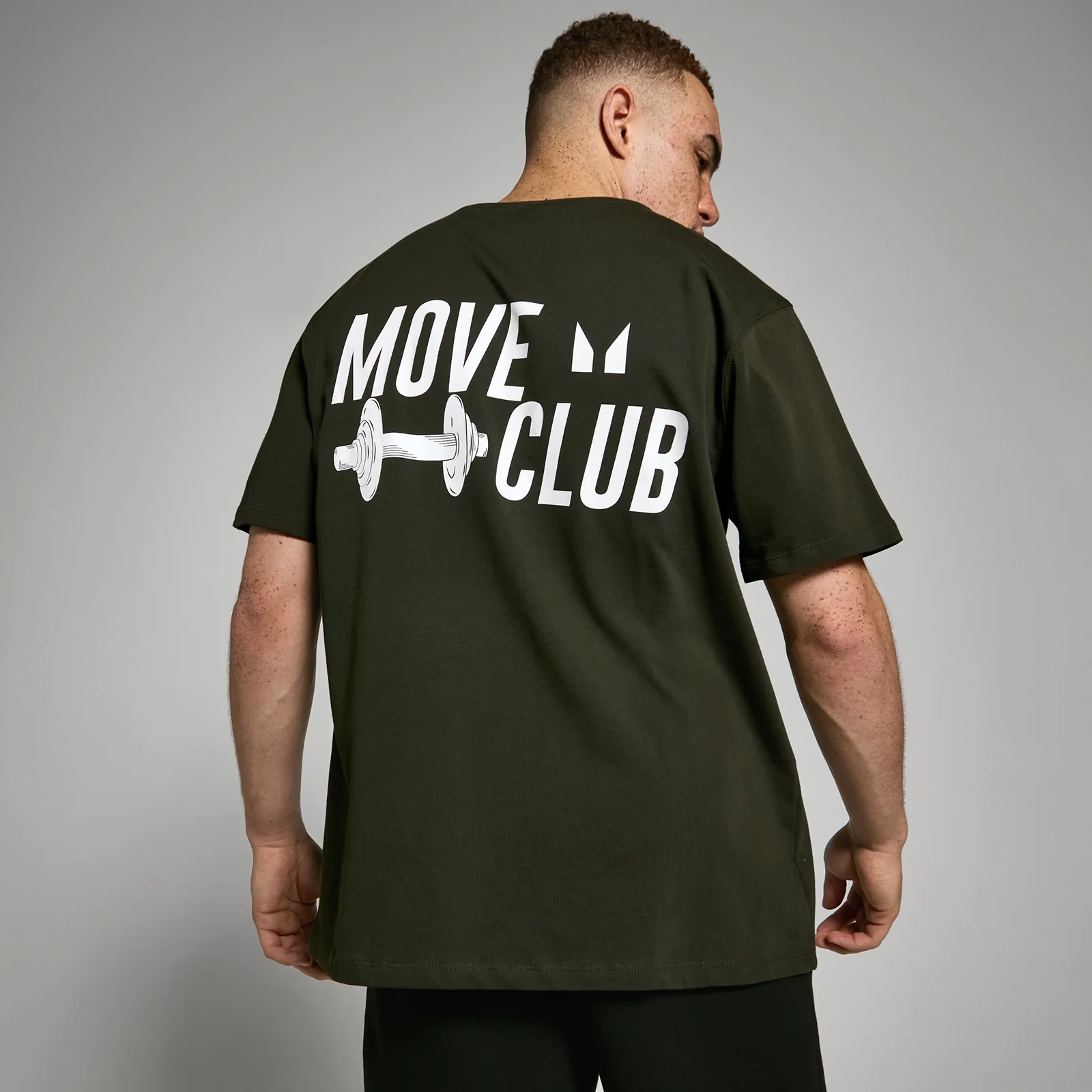 MP Oversized Move Club Tričko – Lesní Zelené - XXS - XS Obrázek 1