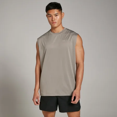 MP Pánské Tempo Oversized Mesh Training Tričko Bez Rukávů – Jílové