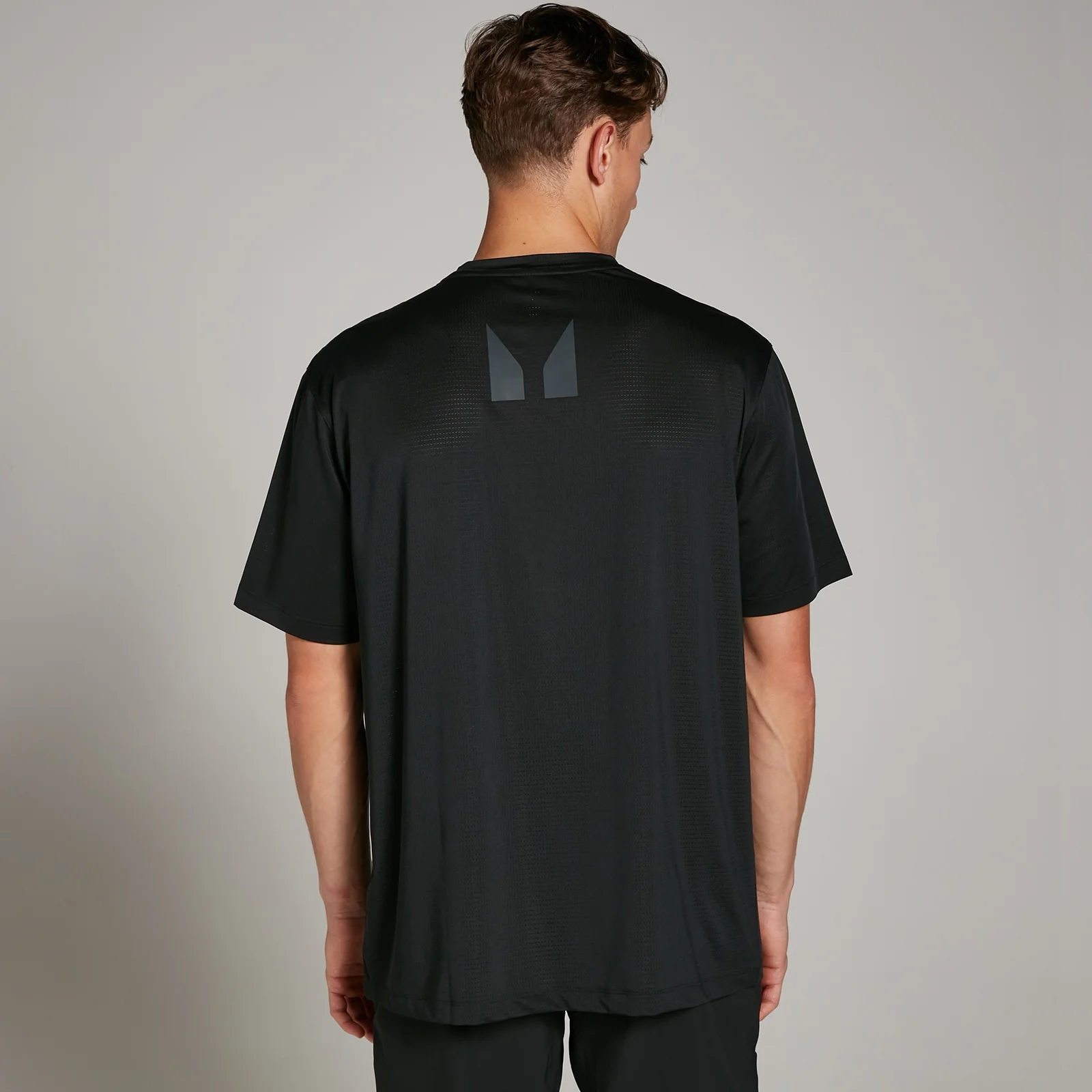 MP Pánské Tempo Oversized Mesh Training Tričko – Černé - XS Obrázek 1